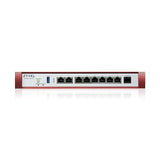 Zyxel USGFLEX200H ZyWALL High Speed Cyber Security Firewall | 1-Year UTM Security Pack | 2X Multi-Gig 2.5G | VPN | Business Class | Up to 100 Users | Nebula Cloud Option
