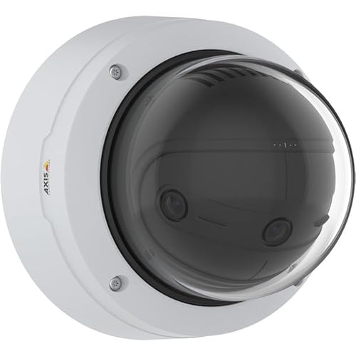 AXIS Panoramic P3818-PVE 13 Megapixel Outdoor 4K Network Camera - Color - Dome - TAA Compliant