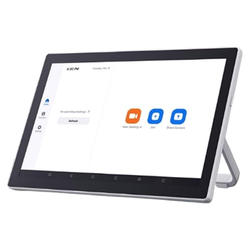 ROCWARE RT10 Ultra Thin Smart Touch Terminal Controller with Adjustable Stand, Android 9.0 System, and 10.1-Inch IPS Touchscreen