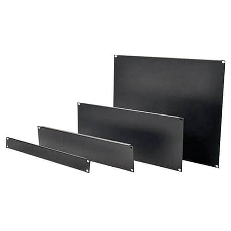 Tripp Lite 19-in Rack Blanking Panel Kit for Enclosure Server Cabinet, 4 Pieces -19 Components, SRXUPANEL, Black