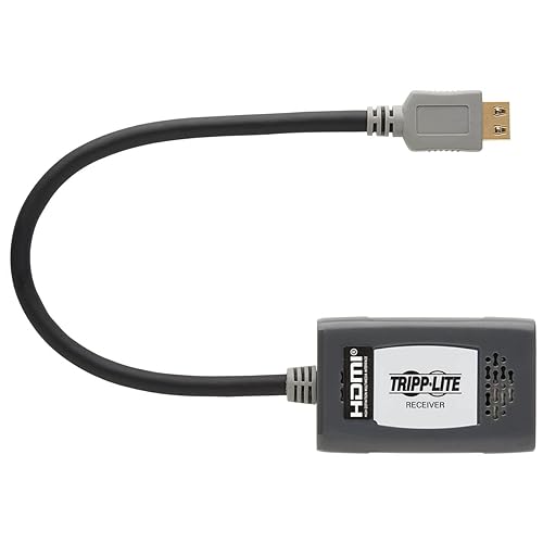 Tripp Lite HDMI Over Ethernet Cat6 Receiver, Pigtail 1-Port - Up