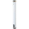 Chief Fixed Extension Projector Mount, 12 H x 1.9 W x 1.9 D, White
