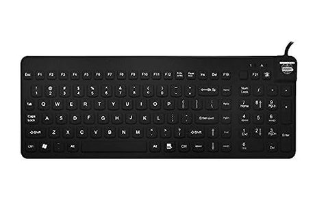 Man & Machine Reallycool Low Profile Keyboard-Black