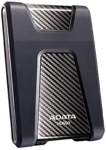 Adata DashDrive HD650 1 TB External Hard Drive - USB 3.0 - Black - AHD650-1TU3-CBK