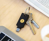 Yubico - Security Key C NFC - Black- Two-Factor authentication (2FA) Security Key, Connect via USB-C or NFC, FIDO U2F/FIDO2 Certified