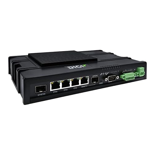 Digi International IX40-05 : 5g With Lte Cat 19 And 3g Fallback Quad Ethernet Dual Sfp R-232/422/