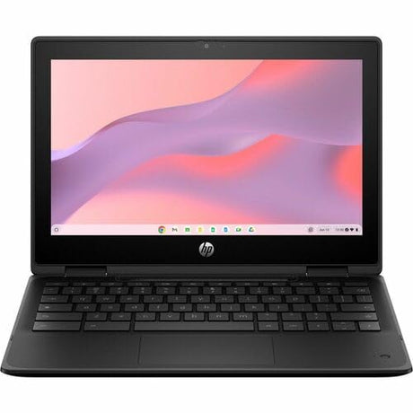 HP Fortis Flip G1m 11.6 Touchscreen Convertible 2 in 1 Chromebook - HD - Octa-core (ARM Cortex A76 + Cortex A55) - 64 GB Flash Memory - English Keyboard - Jet Black - Smart Buy - MediaTek Kompanio 52
