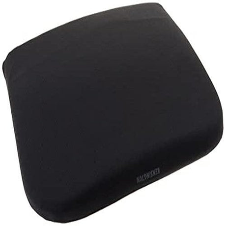 Kensington 82025 Memory Foam Backrest, 14-1/4 W x 1-3/4 D x 13-1/4 H, Black Back Rest L82025F