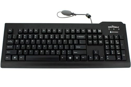 Seal Shield Silver Seal Medical Grade Keyboard - Dishwasher Safe & Antimicrobial QWERTY is SSKSV208UK