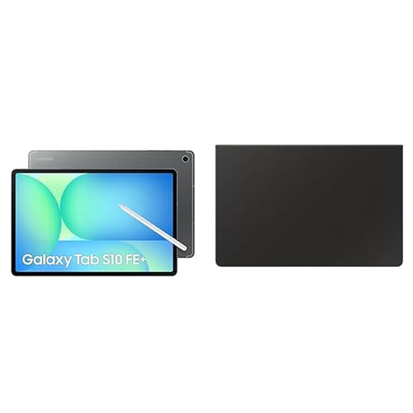 Samsung Galaxy Tab S10 FE+ Gray 256GB w/Slim Keyboard Case Gray 256GB Tab S10 FE+ Keyborad Case Bundle (30% Off)