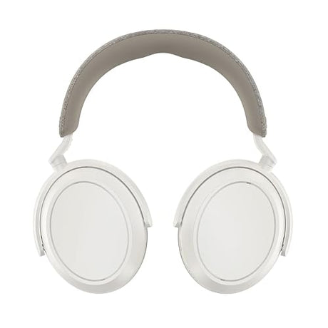 SENNHEISER Momentum 4 Wireless Headphones - Bluetooth Headset for Crystal-Clear Calls with Adaptive Noise Cancellation, 60h Battery Life, Customizable Sound and Lightweight Folding Design, White