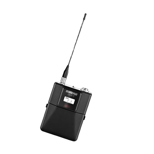 Shure QLXD1 Wireless Bodypack Transmitter (Receiver Sold Separately) - G50 Band G50 Band (470-534 MHz)