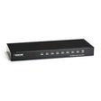 Black Box 1 x 8 HDMI Splitter with Audio - Audio Line In - Audio Line Out - 1 x HDMI In