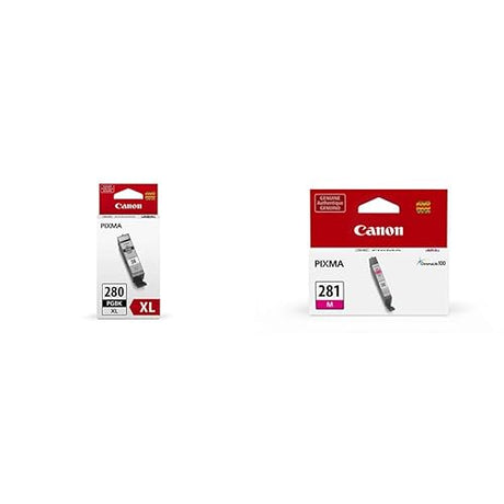 Canon PGI-280 & 280XL Pigment Single Ink Cartridge - Black