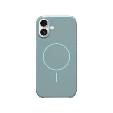 Beats iPhone 16 Plus Case with MagSafe and Camera Control, Scratch-Resistant Protective Cover, Slim Fit, Microfiber Lining - Riptide Blue
