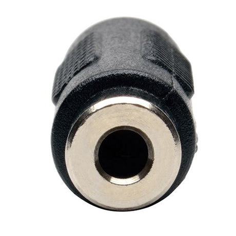 TRIPP LITE 3.5mm to 3.5mm Mini Stereo Audio Coupler Extender F/F, Black
