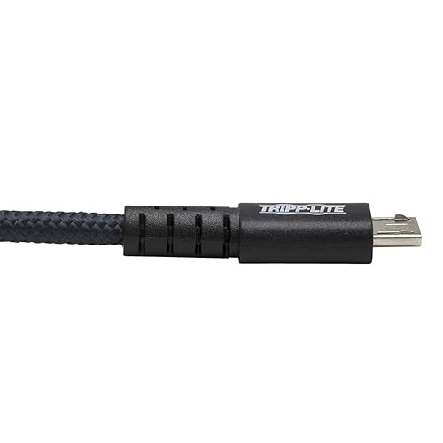 Tripp Lite Heavy Duty USB-A to USB Micro-B Charging Sync Cable Androids 3ft (U050-003-GY-MAX)