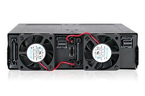 ICY DOCK Full Metal 8 x 2.5 SAS/SATA HDD/SSD Moblie Rack Enclosure for 5.25 Bay | ToughArmor MB998SP-B