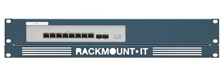 Cisco Meraki Firewall Appliance Rack Mount - 1.3U Server Rack Shelf with Easy Access Front Network Connections, Properly Vented, Customized 19 Inch Rack - RM-CI-T7 by Rackmount.IT