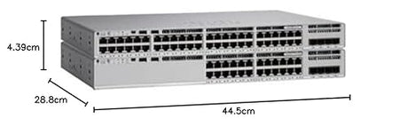 Cisco Catalyst 9200L - Network Advantage - switch - L3 - 24 x 10/100/1000 + 4 x Gigabit SFP (uplink) - rack-mountable