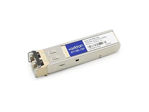 AddOn Cisco GLC-SX-MM Compatible TAA Compliant 1000Base-SX SFP Transceiver (MMF, 850nm, 550m, LC)