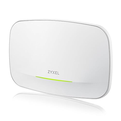 Zyxel BE6500 WiFi 7 Dual-Radio Access Point, Dual-Optimized Antenna, Manageable via Nebula Web/App, On-Premises Controller, or Device's Local Interface [WBE510D] WiFi 7 | BE6500 | DO Antenna