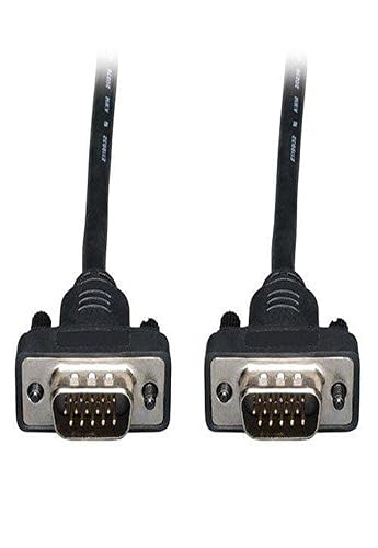 Tripp Lite 10ft Vga Coax Monitor Cable High Res Low Profile Rgb Hd15 M/m