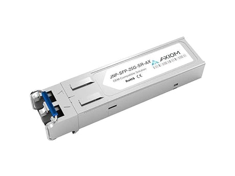 Axiom JNP-SFP-25G-SR-AX SFP28 Transceiver Module (Equivalent to: Juniper Jnp-SFP-25G-SR), 25 Gigabit LAN, 25Gbase-SR, LC Multi-Mode, up to 328', 850 Nm