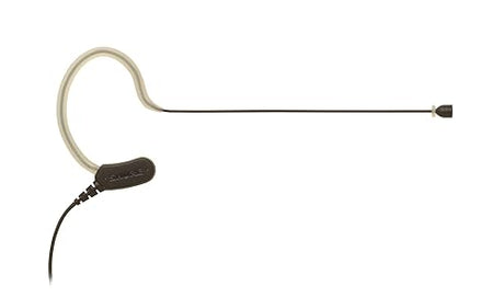 Shure MX153B/O-TQG Omnidirectional Earset Headworn Microphone, Black