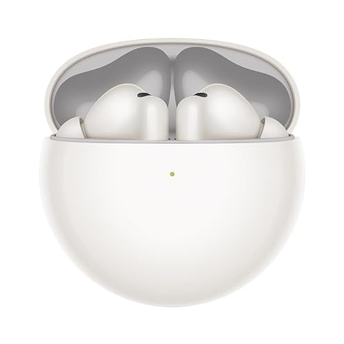 HUAWEI FreeBuds 7i Wireless Earbuds, Intelligent Active Noise Cancellation 4.0, Unlimited Spatial Audio, iOS and Android, Stable Clear Calls, 4 Ear Tips for Comfitable fit, Fast Charging, White White FreeBuds 7i