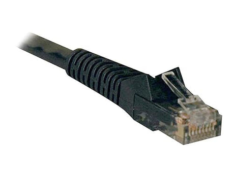 Tripp Lite N201-001-BK50BP Cat6 Gigabit Snagless Molded Patch Cable RJ45 50 Piece Bulk Pack 1', Black