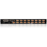 16PORT PS/2 USB CS1716A KVM Switch 1U Rm with Cables