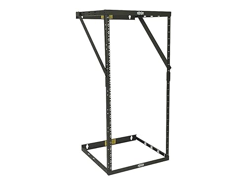 Tripp Lite 8U/12U/22U Expandable Wall-Mount 2-Post Open Frame Rack, Adjustable Network Equipment Rack, Patch Depth, 11.5 Deep (SRWO8U22MD) Expandable (Mid Depth) Rack