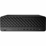 HP EliteDesk 8 G1i Desktop Computer - Intel Core Ultra 7 265 - vPro Technology - 16 GB - 512 GB SSD - Small Form Factor - Jack Black - Smart Buy - Intel Q870 Chip - Windows 11 Pro - Intel Iris Xe Grap