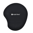 Rounded Gel Wrist Mouse pad Black 160g
