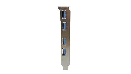 HighPoint Technologies RocketU 1244A PCIe 3.0 x8 4X 10GB/s Port USB 3.2 Controller 10 Gb/s 4-Port USB-A