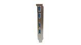 HighPoint Technologies RocketU 1244A PCIe 3.0 x8 4X 10GB/s Port USB 3.2 Controller 10 Gb/s 4-Port USB-A