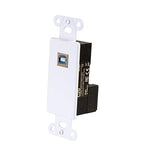 1-Port USB 2.0 Over Cat6 Wall Plate to Box Extender - up to 150ft
