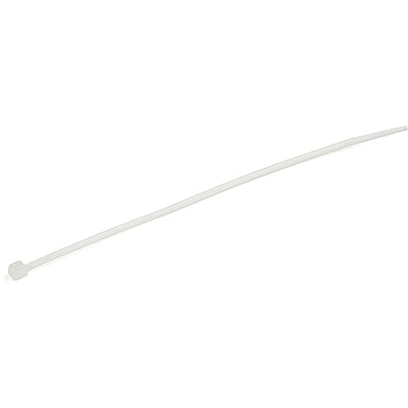 StarTech.com 6"(15cm) Cable Ties - 1/8"(3mm) Wide, 1-3/8"(39mm) Bundle Diameter, 40lb(18kg) Tensile Strength, Nylon Self Locking Zip Ties w/Curved Tip - 94V-2/UL Listed, 1000 Pack - White 6 in | 40 lbs (18kg) Standard w/Self Locking 1000