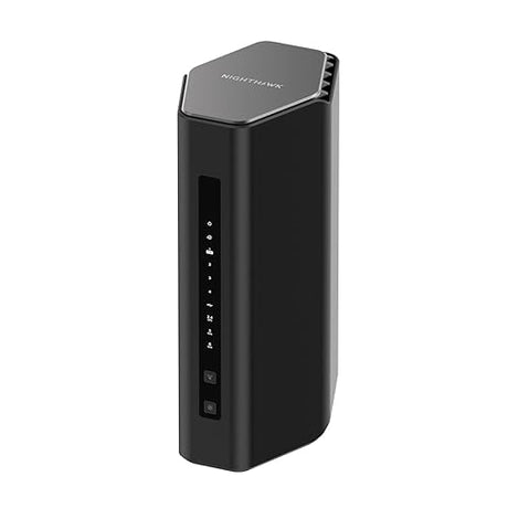 NETGEAR Nighthawk Tri-Band WiFi 7 Router (RS500) – Security Features, BE12000 Wireless Speed (up to 12Gbps) - Covers up to 3,000 sq. ft., 120 Devices – 2.5 Gig Internet Port