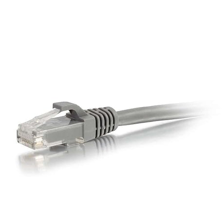 C2G 00661 Cat6a Cable - Snagless Unshielded Ethernet Network Patch Cable, Gray (7 Feet, 2.13 Meters) 7ft UTP Gray