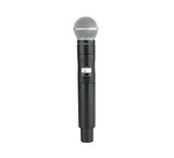 Shure ULXD2/SM58 Handheld Transmitter with SM58 Vocal Mic Capsule - for use with ULX-D Digital Wireless Microphone Systems, Receiver Sold Separately | G50 Band (ULXD2/SM58=-G50) G50 Band (470 – 534 MHz)