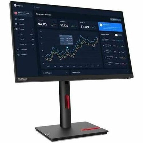 Lenovo ThinkVision T22i-30 22 Class Full HD LED Monitor - 16:9 - Raven Black - 21.5 Viewable - in-Plane Switching (IPS) Technology - WLED Backlight - 1920 x 1080-16.7 Million Colors - 250 Nit - 4
