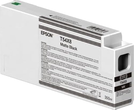 Epson T54X8 Plotter Ink Cartridge for SureColor SC-P6000 / P7000 / P8000 / P9000 / P9000 Printer - Matte Black - 350 ml (Replaces T8248)