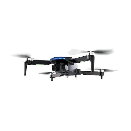 Adesso CyberDrone X2 Remote Controlled Drone with 1080P Camera Lightweight Portable 80 Meter Range Dual App and Remote Control with Camera Gimbal and 3D Flip Function