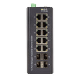 Black Box Industrial Gigabit Ethernet Switch - Extreme Temperature, 5-Port