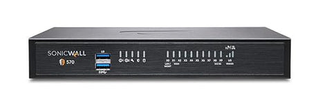 Sonicwall TZ570 Total Secure - 1YR Advanced Edition (02-SSC-5676) | TZ570 Network Security Appliance with 1 Year Advanced Protection Service Suite | Next-Generation Firewall