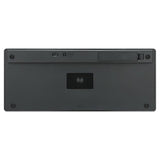 MANHATTAN Small Bluetooth Wireless Keyboard - Dual Modes of 2.4G + Bluetooth 4.2 - Connects Up to 3 Devices – Slim Mini Size – for Tablet, Mac, iPad, Android, Windows –3 Yr Mfg Warranty –180559