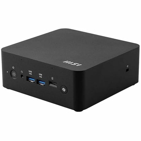 MSI Cubi NUC AI+ Desktop, Intel Core Ultra 7-258V, 32GB Memory, 1TB SSD, WiFi 6E, BT 5.3, Thunderbolt 4, Copilot Button, Win 11 Pro: Black 2MG-019US