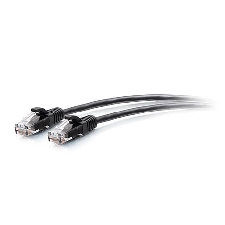 20ft (6.1m) Cat6a Snagless Unshielded (UTP) Slim Ethernet Network Patch Cable - Black 20FT Black